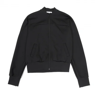 コムデギャルソンCOMME des GARCONS ポリジャージートラックジャケット 黒