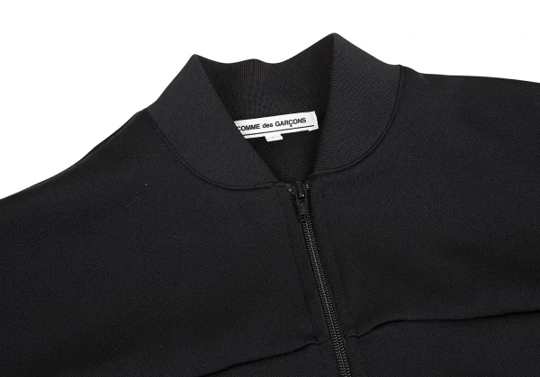 コムデギャルソンCOMME des GARCONS ポリジャージートラックジャケット 黒L K-127630_003