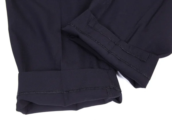 ヨウジヤマモト プールオムYohji Yamamoto POUR HOMME ウールギャバダブルセットアップスーツ 紺L・M K-127637_014