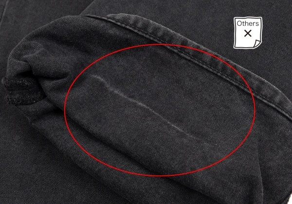 Yohji Yamamoto POUR HOMME Washed Cotton Straight Pants K-127639_010