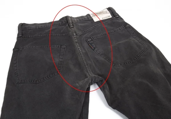 Yohji Yamamoto POUR HOMME Washed Cotton Straight Pants K-127639_013