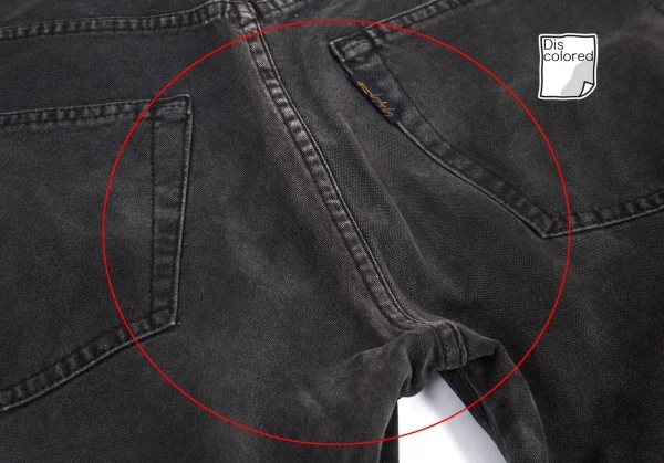 Yohji Yamamoto POUR HOMME Washed Cotton Straight Pants K-127639_014