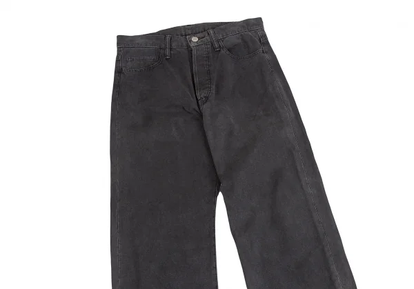 Yohji Yamamoto POUR HOMME Washed Cotton Straight Pants K-127639_002