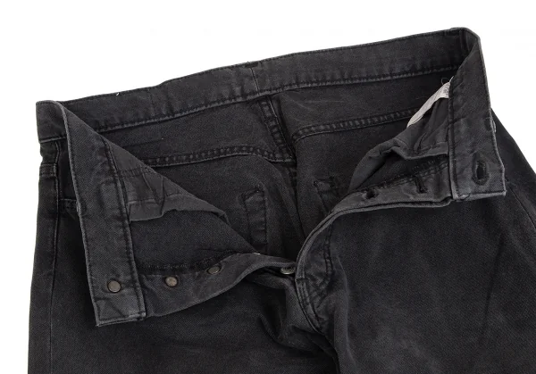 Yohji Yamamoto POUR HOMME Washed Cotton Straight Pants K-127639_006