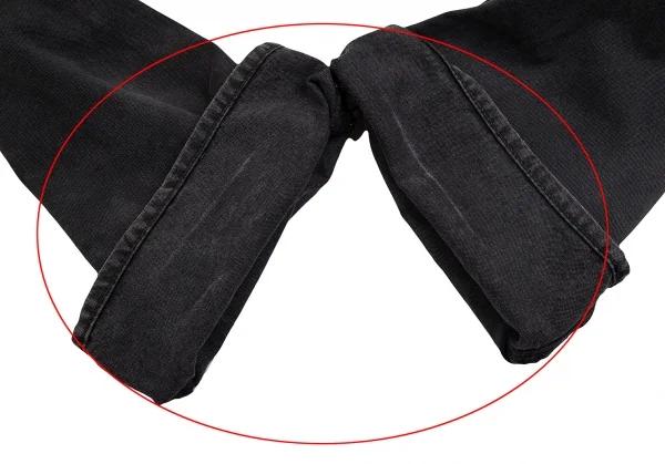 Yohji Yamamoto POUR HOMME Washed Cotton Straight Pants K-127639_009