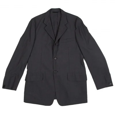 Yohji Yamamoto DURBAN A.A.R Wool Poly Jacket