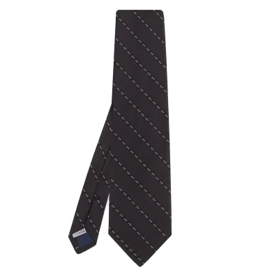 Yohji Yamamoto DURBAN A.A.R  Stripe Silk Tie