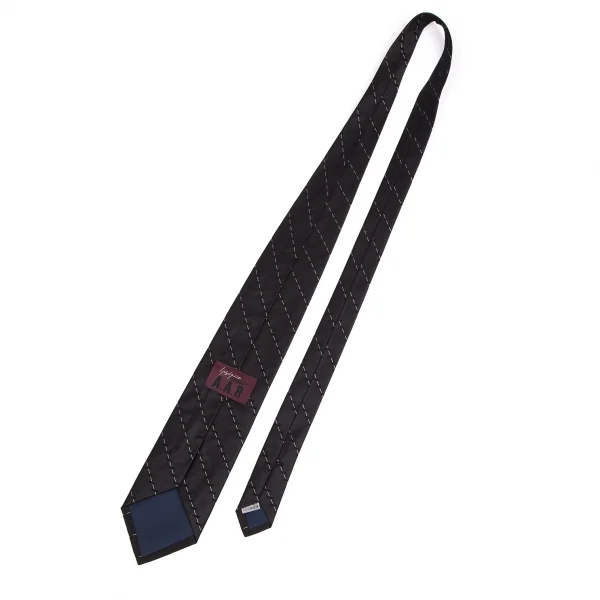 Yohji Yamamoto DURBAN A.A.R  Stripe Silk Tie K-127642_004