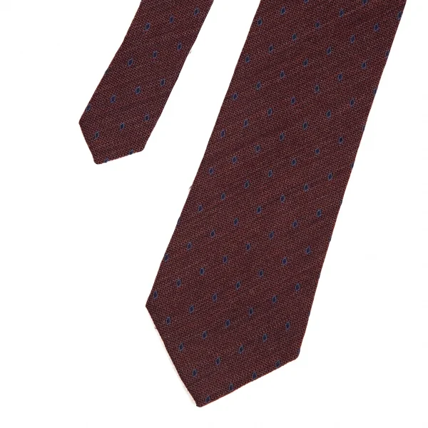 Yohji Yamamoto DURBAN A.A.R  Silk Wool Knit Tie K-127643_003