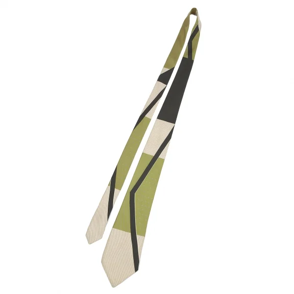 Y's for men Geometric Silk Tie K-127644_002