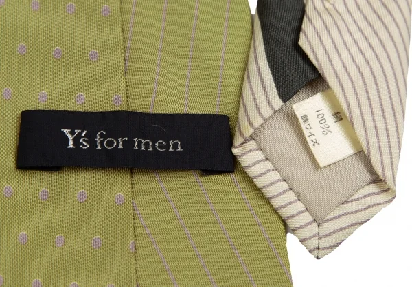 Y's for men Geometric Silk Tie K-127644_008