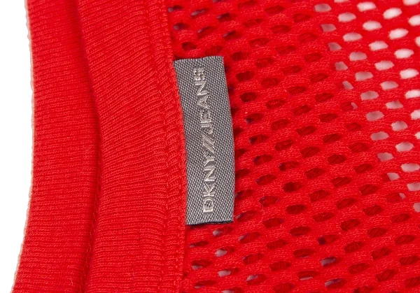 DKNY JEANS Cotton Mesh Long Sleeveless Shirt K-127646_009