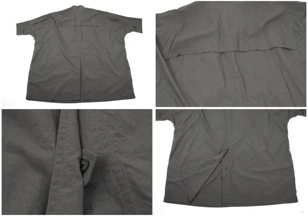 ISSEY MIYAKE MEN Nylon Squid Coat K-127653_019