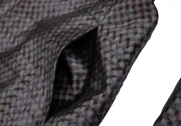 EMPORIO ARMANI Check Layered Jacket & Balloon Skirt K-127657_007