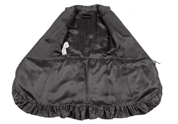 EMPORIO ARMANI Check Layered Jacket & Balloon Skirt K-127657_009