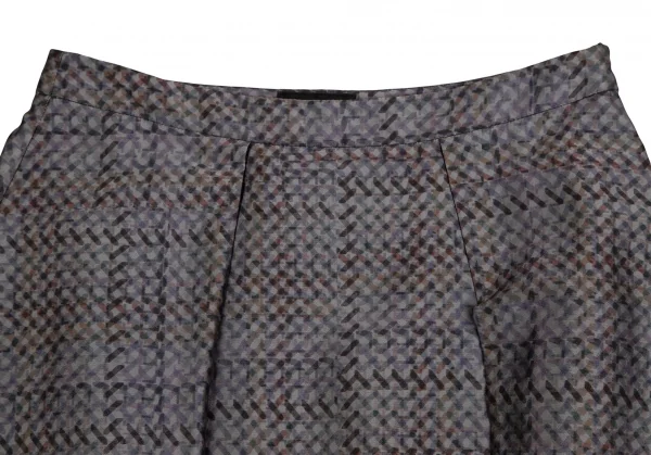 EMPORIO ARMANI Check Layered Jacket & Balloon Skirt K-127657_014