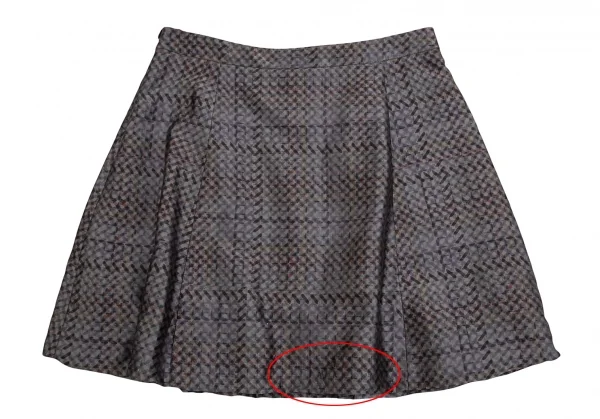 EMPORIO ARMANI Check Layered Jacket & Balloon Skirt K-127657_017