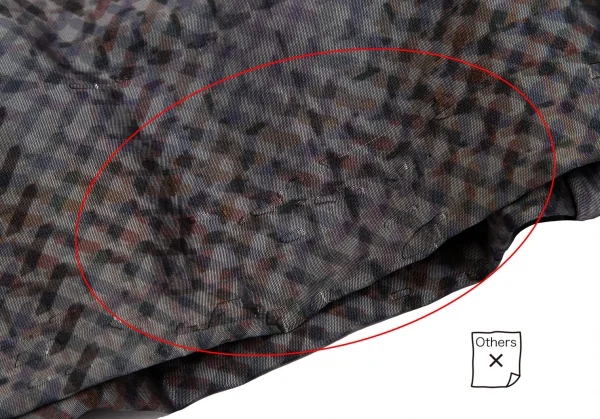 EMPORIO ARMANI Check Layered Jacket & Balloon Skirt K-127657_018