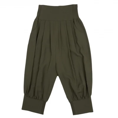 EMPORIO ARMANI Georgette High Waist Pants
