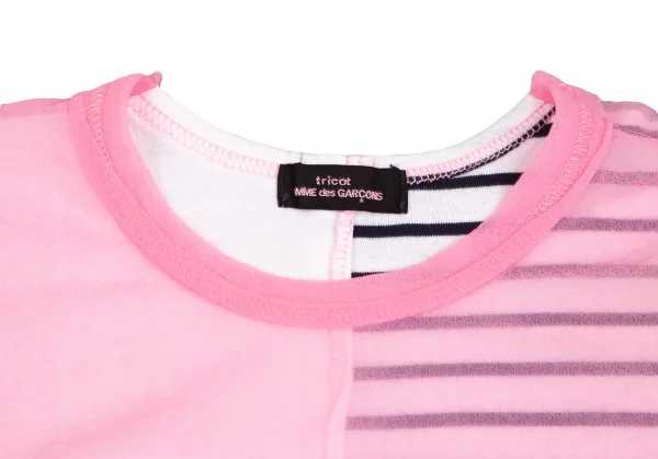 tricot COMME des GARCONS Dyed Mesh Swiching Tank Top K-127705_004