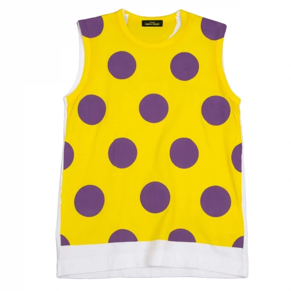 tricot COMME des GARCONS Dot Printed Tank Top K-127707_002