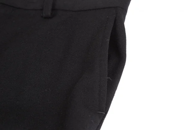 トリコ　コムデギャルソン　ウール フレアパンツ トリココムデギャルソンtricot COMME des GARCONSウールスナップ