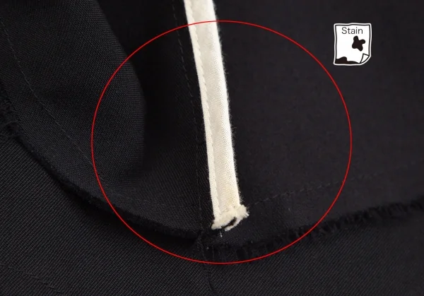 tricot COMME des GARCONS Wool Hem Cut Desing Jacket K-127715_010