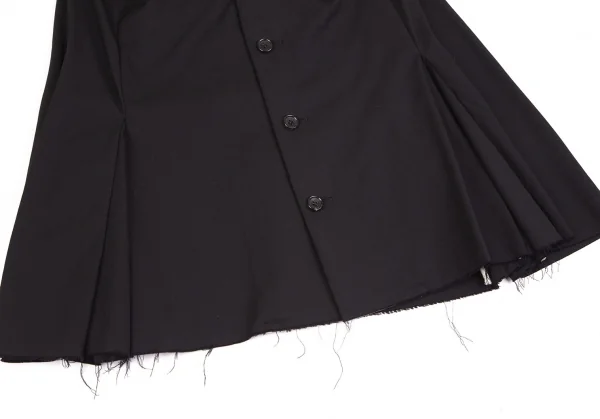 tricot COMME des GARCONS Wool Hem Cut Desing Jacket K-127715_011