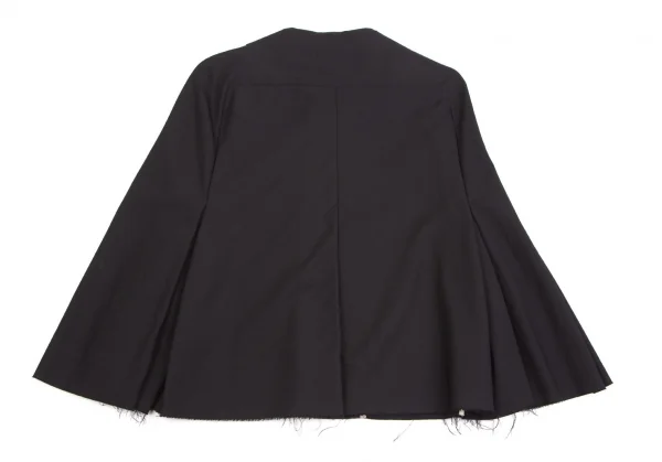 tricot COMME des GARCONS Wool Hem Cut Desing Jacket K-127715_013