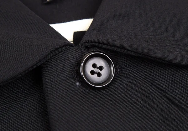 tricot COMME des GARCONS Wool Hem Cut Desing Jacket K-127715_005