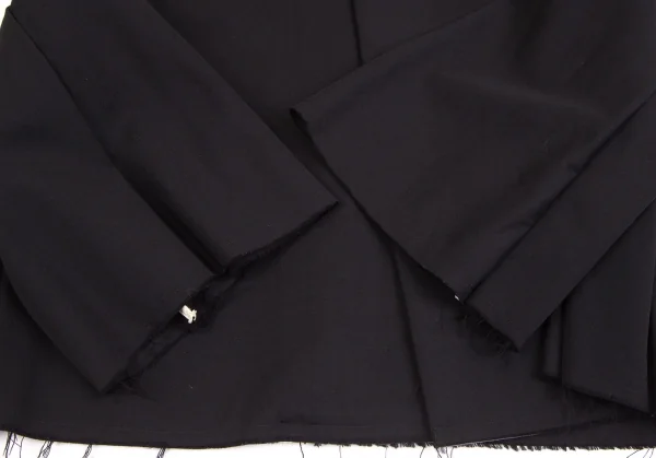 tricot COMME des GARCONS Wool Hem Cut Desing Jacket K-127715_007