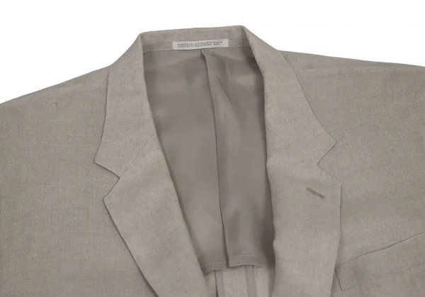 Yohji Yamamoto COSTUME D' HOMME Linen Jacket K-127718_004