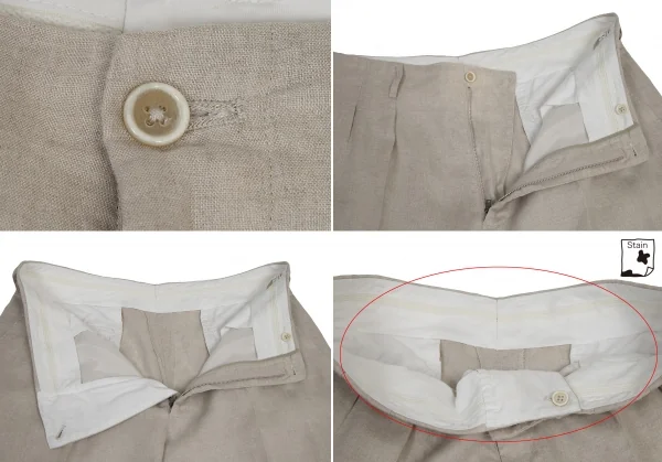 Yohji Yamamoto COSTUME D' HOMME Linen Jacket & Pants K-127720_010