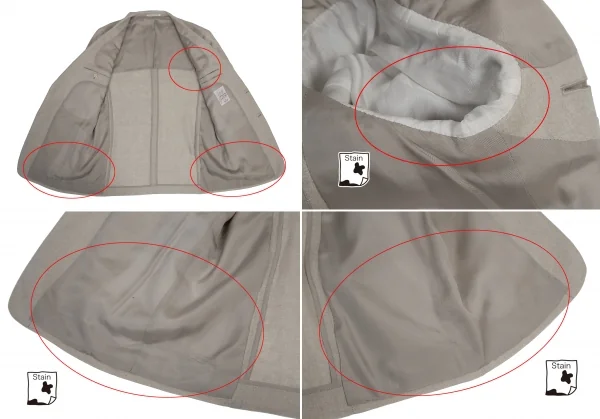 Yohji Yamamoto COSTUME D' HOMME Linen Jacket & Pants K-127720_006