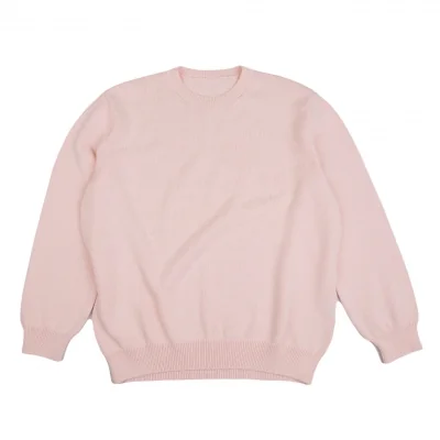 Papas Logo Stitch Cotton Poly Knit Sweater