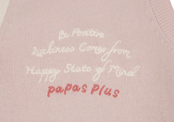 Papas+ Patch & Embroidery Cotton Knit Vest K-127734_005