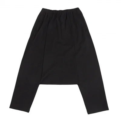 COMME des GARCONS Wool Knit Dropped Crotch Pants