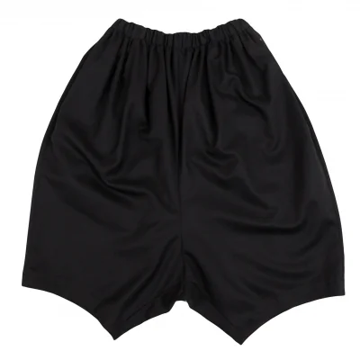 BLACK COMME des GARCONS Wool Gabardine Dropped Crotch Pants