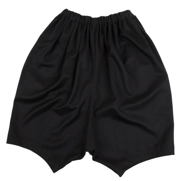 BLACK COMME des GARCONS Wool Gabardine Dropped Crotch Pants K-127744_007