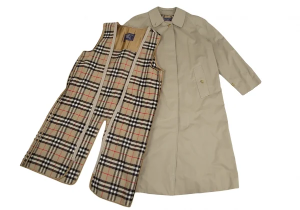 Burberrys' Check Liner Balmacaan Coat K-127748_016