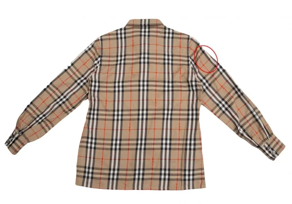 Burberrys' Check Horse Jacquard Long Sleeve Shirt K-127749_010