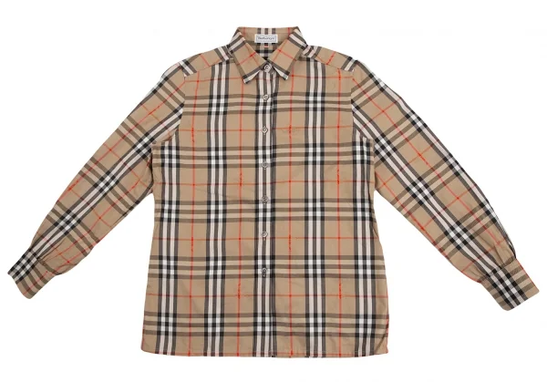 Burberrys' Check Horse Jacquard Long Sleeve Shirt K-127749_002