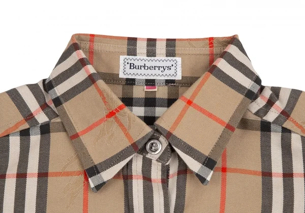 Burberrys' Check Horse Jacquard Long Sleeve Shirt K-127749_003
