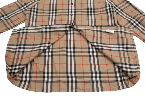 Burberrys' Check Horse Jacquard Long Sleeve Shirt K-127749_009
