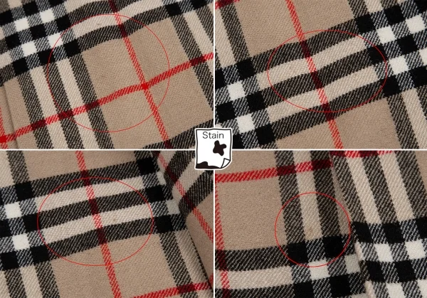 Burberrys' Wool Check Pleats Skirt K-127751_009