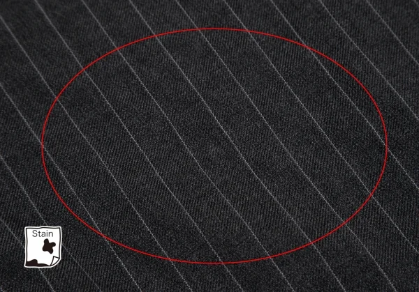 COMME des GARCONS Stripe Wool Dropped Crotch Pants K-127754_006