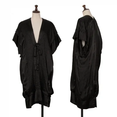 zucca Pleated Cupra Sleeveless Tunic