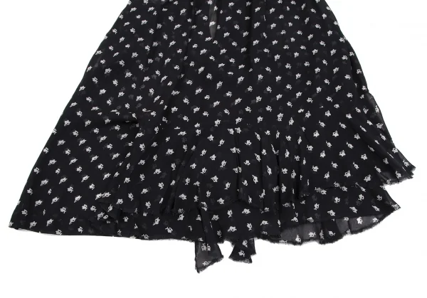 COMME des GARCONS Floral Printed See-through Skirt K-127773_014
