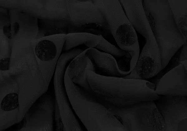 robe de chambre COMME des GARCONS Flocked Dot Print Skirt K-127775_010