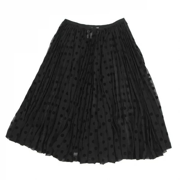 robe de chambre COMME des GARCONS Flocked Dot Print Skirt K-127775_002